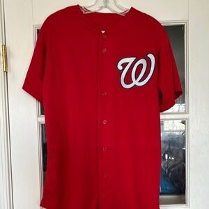 Majestic Red Baseball Jersey